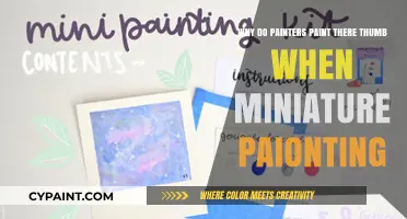 Why Miniature Painters Paint Their Thumbs: A Creative Technique Explained