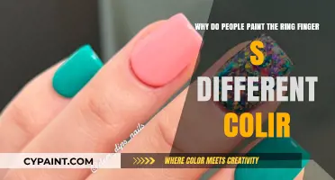 Unveiling the Mystery: The Unique Tradition of Painting the Ring Finger