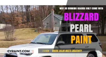 Why Running Boards Rarely Feature Blizzard Pearl Paint: An Insider's Perspective