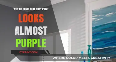 Blue-Gray Paint's Purple Hue: Unraveling the Color Mystery