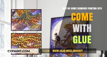 Why Diamond Painting Kits Include Glue: A Crafty Explanation