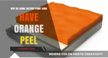Understanding Orange Peel: Causes of Factory Paint Textures Explained