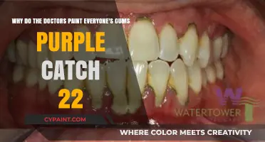 Unraveling the Mystery: Why Doctors Paint Gums Purple
