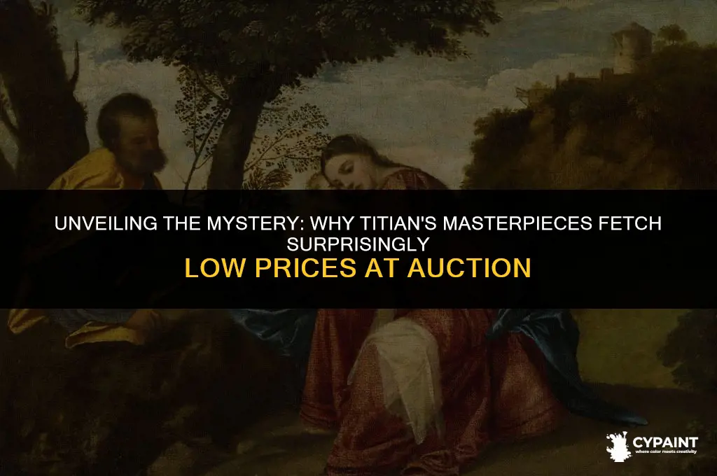 why do titian paintings go for so little at auction