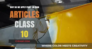 Protecting Iron: The Science Behind Painting Metal Articles