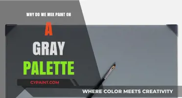 Why Gray Palettes Enhance Paint Mixing Precision and Color Accuracy