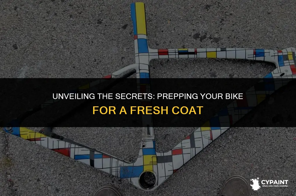 why do you have to strip a bike before painting