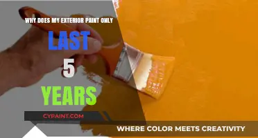 Why Exterior Paint Fades Fast: 5-Year Lifespan Explained