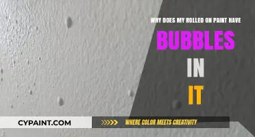 Unveiling the Mystery: Why Your Rolled-On Paint Has Bubbles