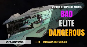 Elite Dangerous Ship Paint Job: Why It Looks Bad and How to Fix It
