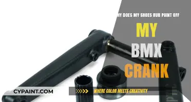 Shoe Scuff Chronicles: Unraveling the Mystery of BMX Crank Paint Loss