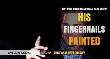 Norm Macdonald's Painted Fingernail: A Comedic Mystery Explained