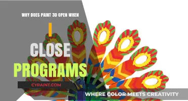 Why Paint 3D Opens When Closing Programs: Troubleshooting Tips