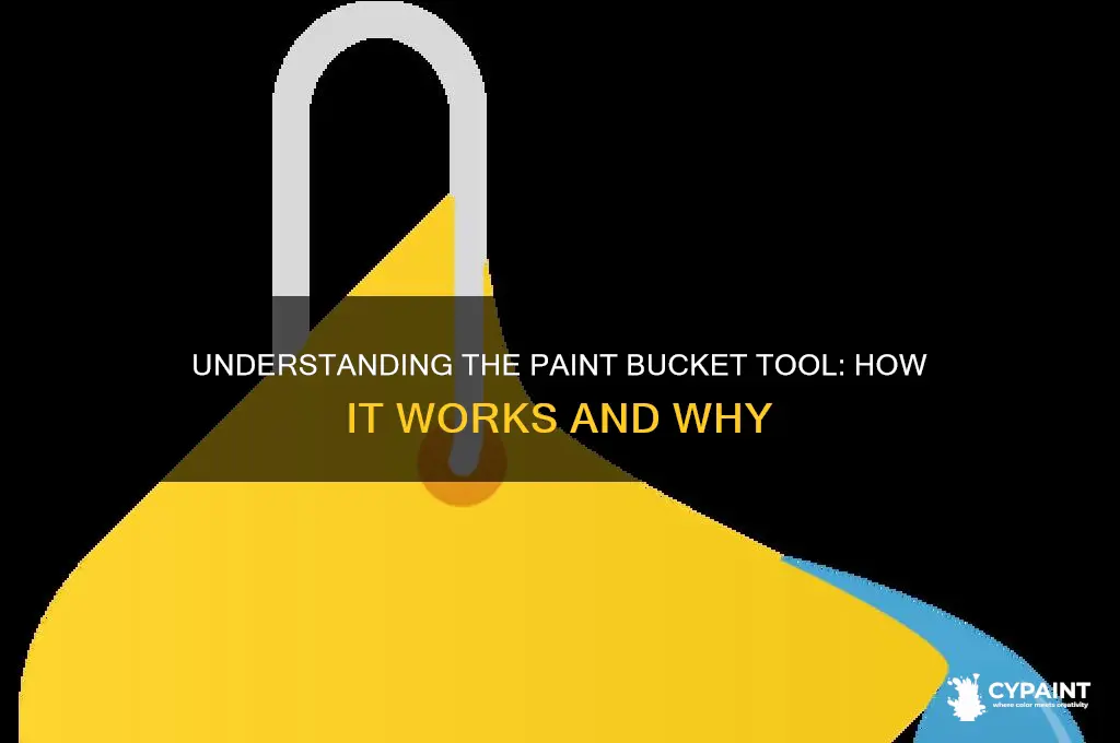 why does paint bucket tool work how it does