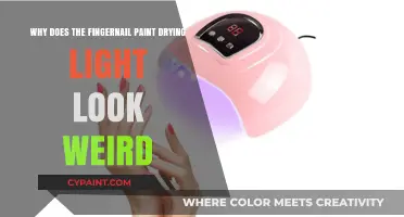 Why Nail Dryer Lights Distort Your Vision: The Science Explained