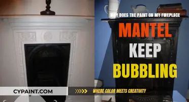 Unraveling the Mystery: Why Your Fireplace Mantel Paint Bubbles