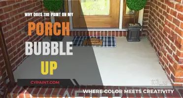 Why Porch Paint Bubbles: Causes and Solutions for a Smooth Finish
