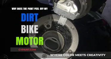 Unraveling the Mystery: Why Does Paint Peel Off Dirt Bike Motors?