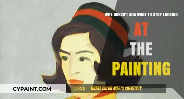 Captivated by Art: Ada's Endless Fascination with the Painting