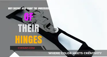 Why Jeep Hinges Lack Underside Paint: Uncovering the Practical Reason