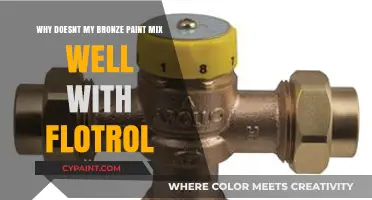 Troubleshooting Bronze Paint and Flotrol: Mixing Challenges Explained