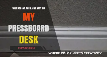 Why Paint Peels Off Pressboard Desks: Causes and Solutions