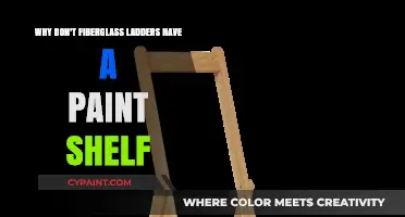 Why Fiberglass Ladders Lack Paint Shelves: Design Insights