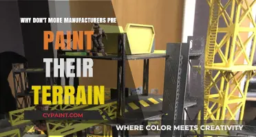 Pre-Painted Terrain: Why Manufacturers Often Skip This Step