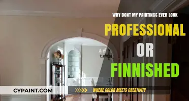 Mastering the Art: Why Your Paintings Lack a Professional Finish