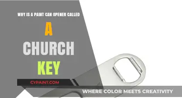 Unlocking the Mystery: Why a Paint Can Opener is Called a Church Key