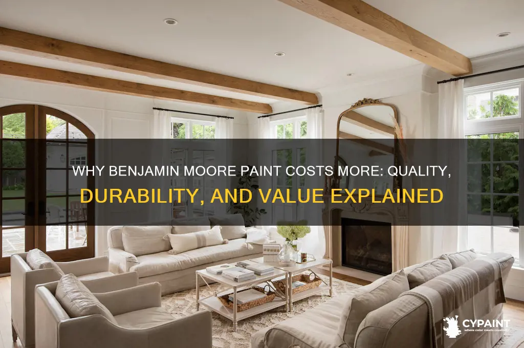 why is benjamin moore paint so expensive