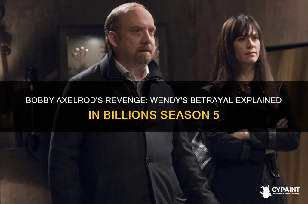 why is bobby ax wendy the painter season 5