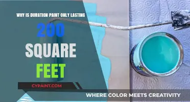 Why Duration Paint Coverage Falls Short at 200 Square Feet