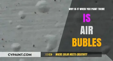 Unveiling the Mystery: Why Air Bubbles Form in Paint