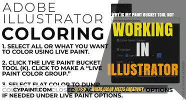 Troubleshooting the Paint Bucket Tool in Adobe Illustrator