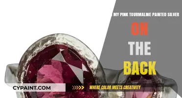 Unveiling the Mystery: Why Is My Pink Tourmaline Painted Silver?