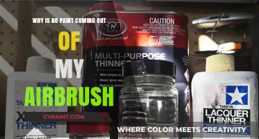 Troubleshooting Airbrush Issues: Why Isn't Paint Spraying Properly?