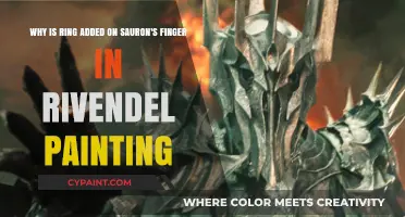 The Symbolism of Sauron's Ring in Rivendel: An Artistic Interpretation