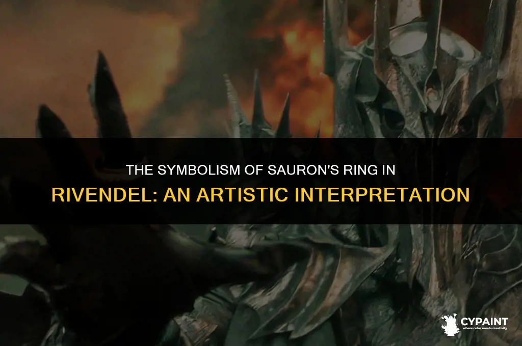 why is ring added on sauron