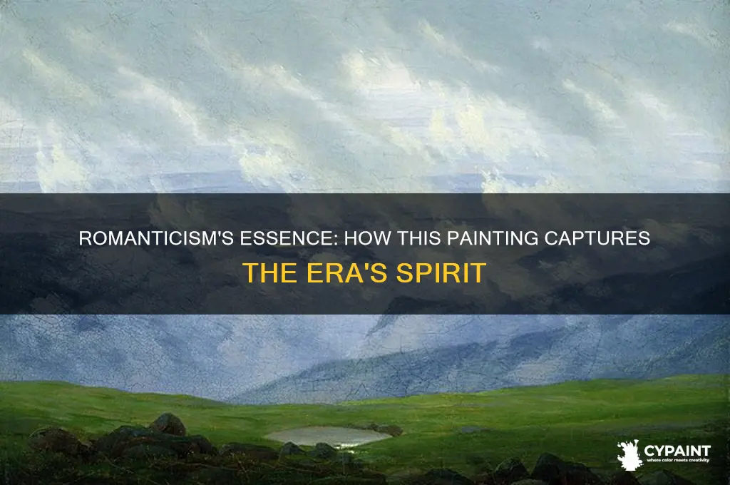 why is the above painting representative of the romantic period