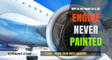 Unpainted Jet Engine Fronts: A Surprising Secret Revealed