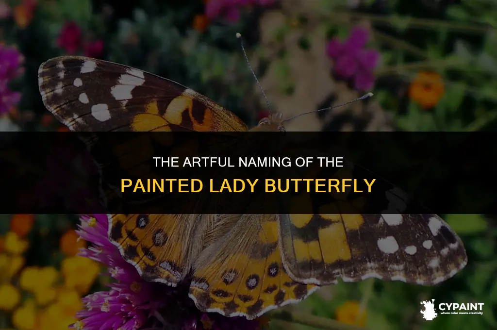 why is the painted lady butterfly called the painted lady