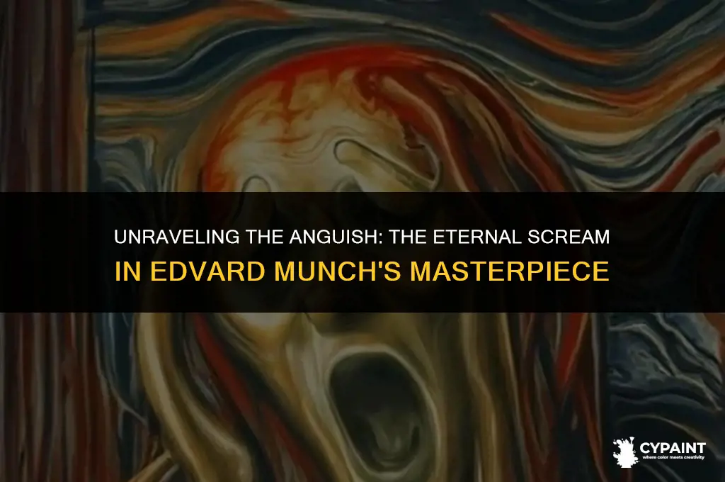 why is the person screaming in the painting the scream