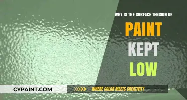 Low Surface Tension in Paint: Enhancing Adhesion and Application Efficiency
