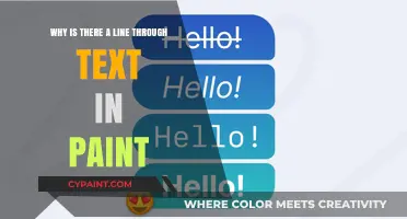 Why Paint Adds Strikethrough Lines to Your Text: Explained