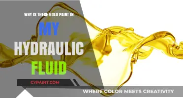 Gold Paint in Hydraulic Fluid: Causes, Risks, and Solutions Explained