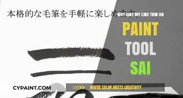Troubleshooting Paint Tool SAI: Achieving Thin Lines with Precision