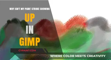 Troubleshooting GIMP: Why Your Paint Stroke Isn't Appearing