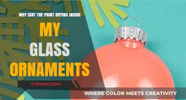 Troubleshooting Paint Drying Issues Inside Glass Ornaments: Tips and Tricks