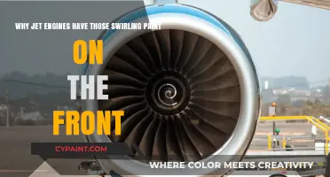 Unraveling the Mystery: Why Jet Engines Feature Swirling Paint on the Front